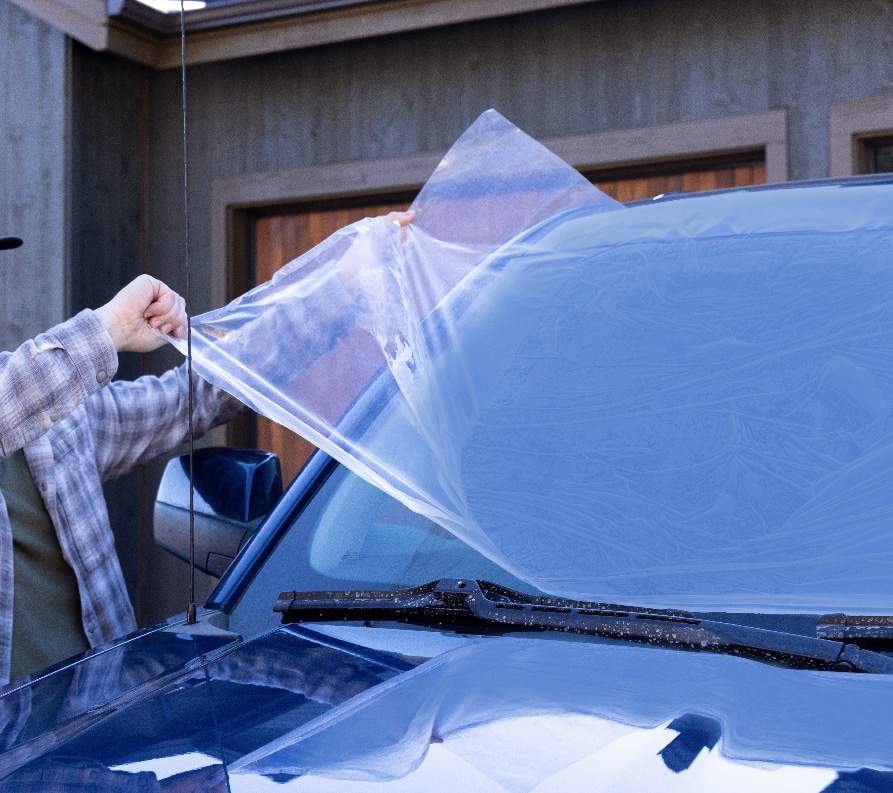 broken window cover