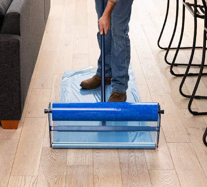 floor protection for construction