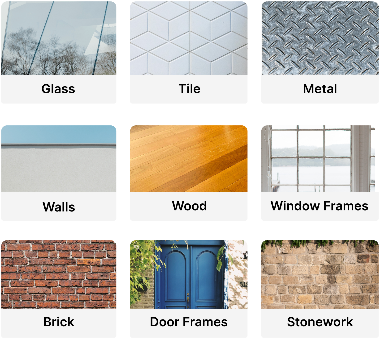 stucco tape applications and surfaces