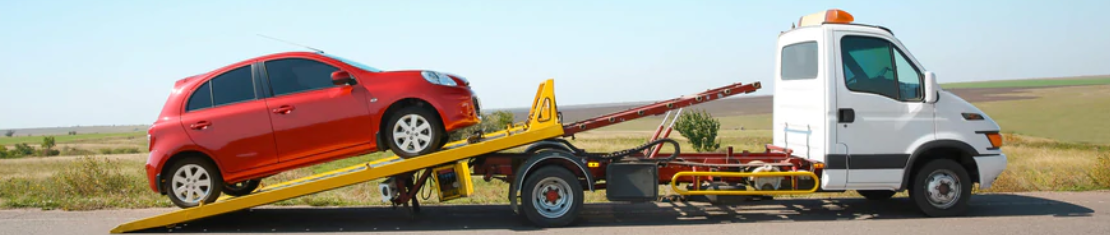 car on tow truck