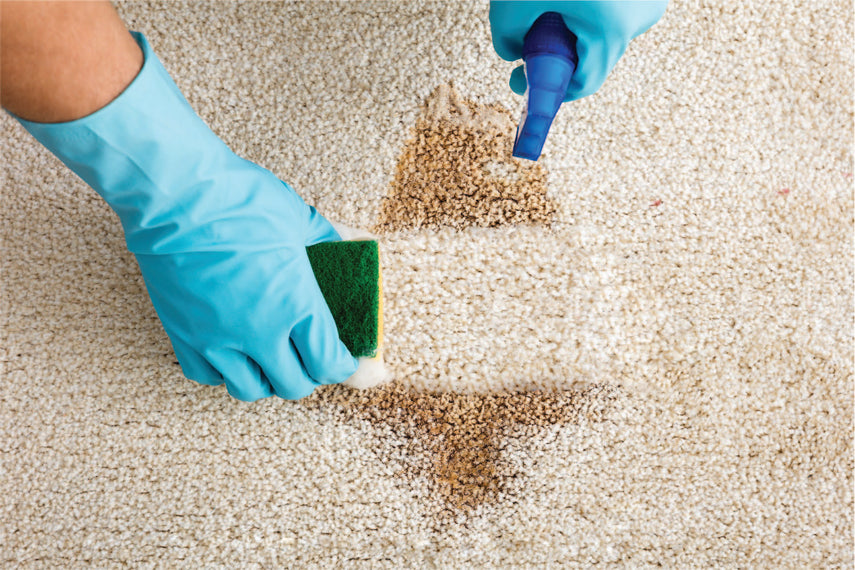 How to remove Blu Tack from Carpet