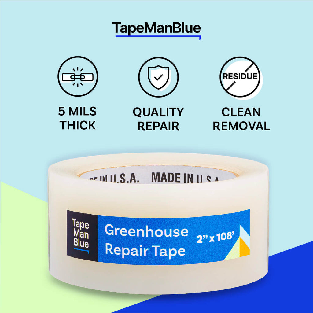 Specialty Tape | Strapping, Stucco & Poly Patch | TapeManBlue