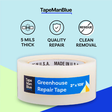 Greenhouse Poly Patch Tape