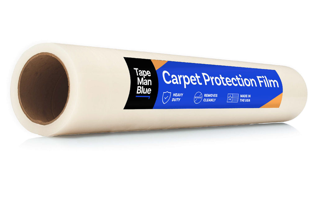Carpet Protection Film Self Adhesive Roll USA Made
