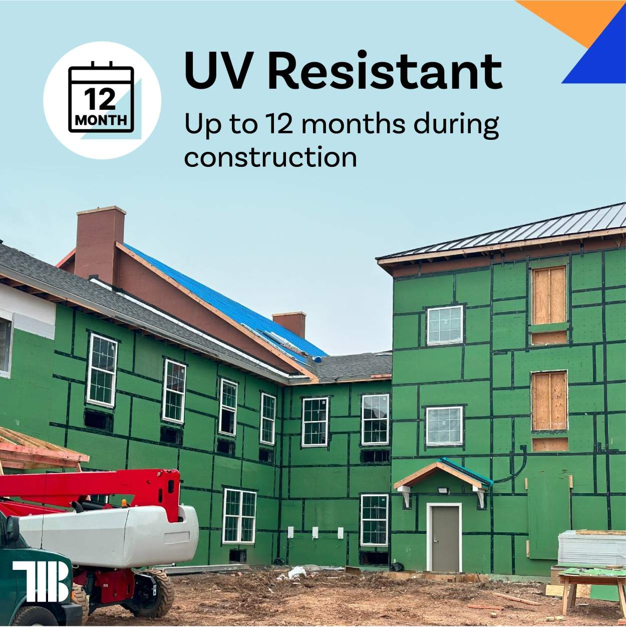 Flashing Tape for Windows and Doors, 4 in x 90 ft, Case of 12 Rolls