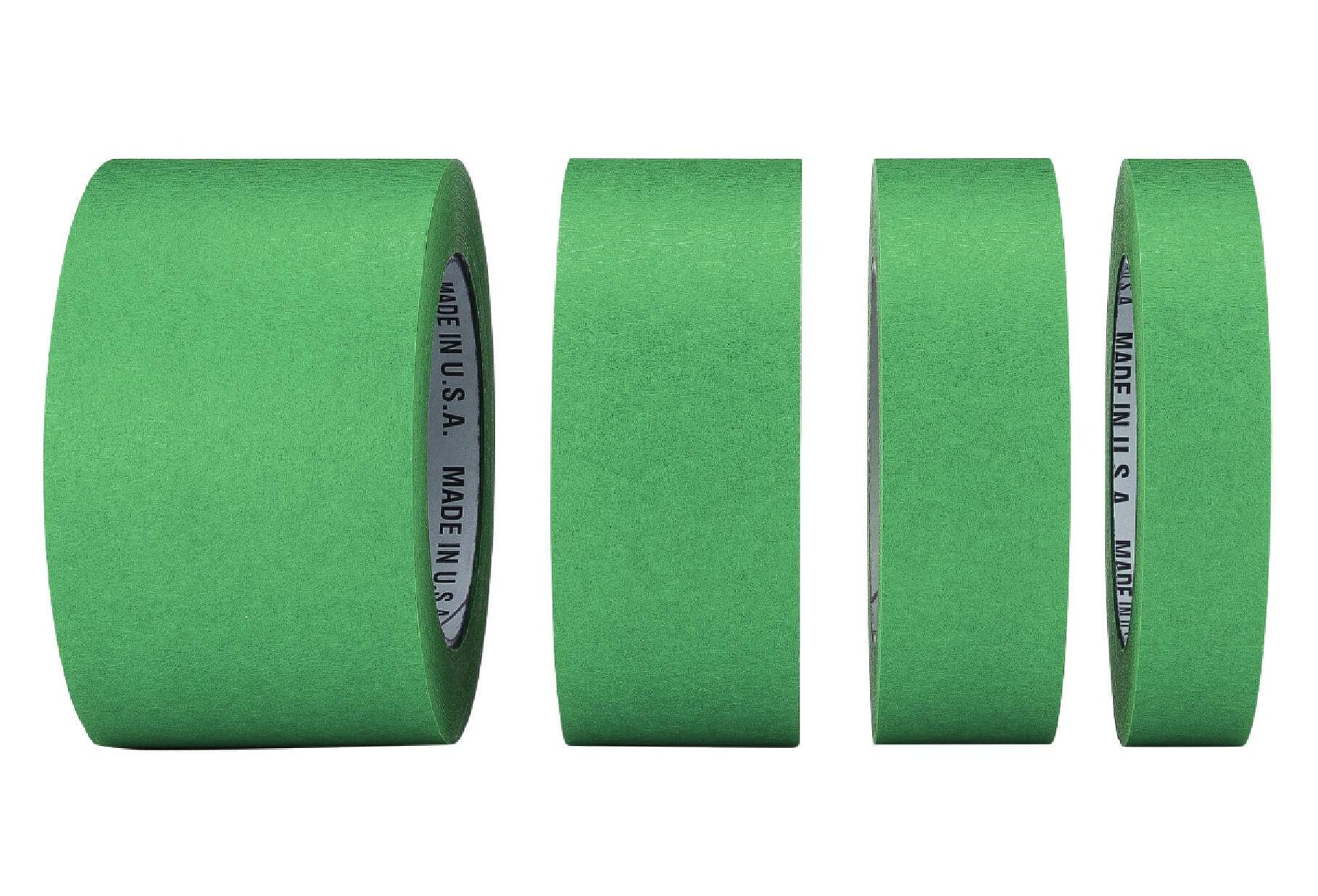 Green Painters Tape 2 Inch Wide, Medium Adhesive Green Masking