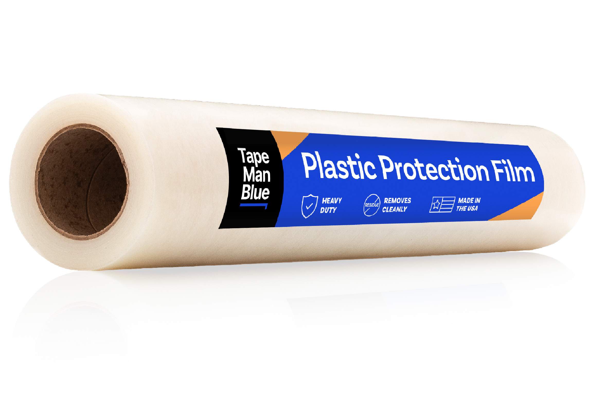 Pvc Protection Protective Film for Plastic Surfaces | Made in USA | TapeManBlue