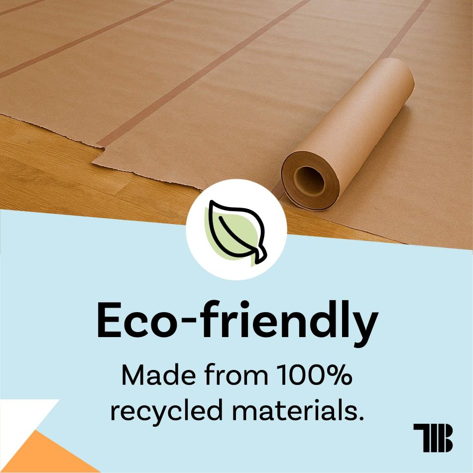 Floor Protection Paper, 36 inch x 166 ft Roll