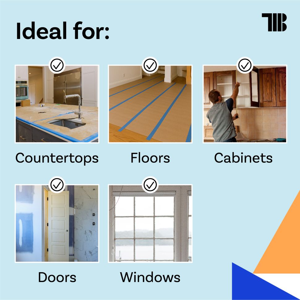 Floor Protection Paper, 36 inch x 166 ft Roll
