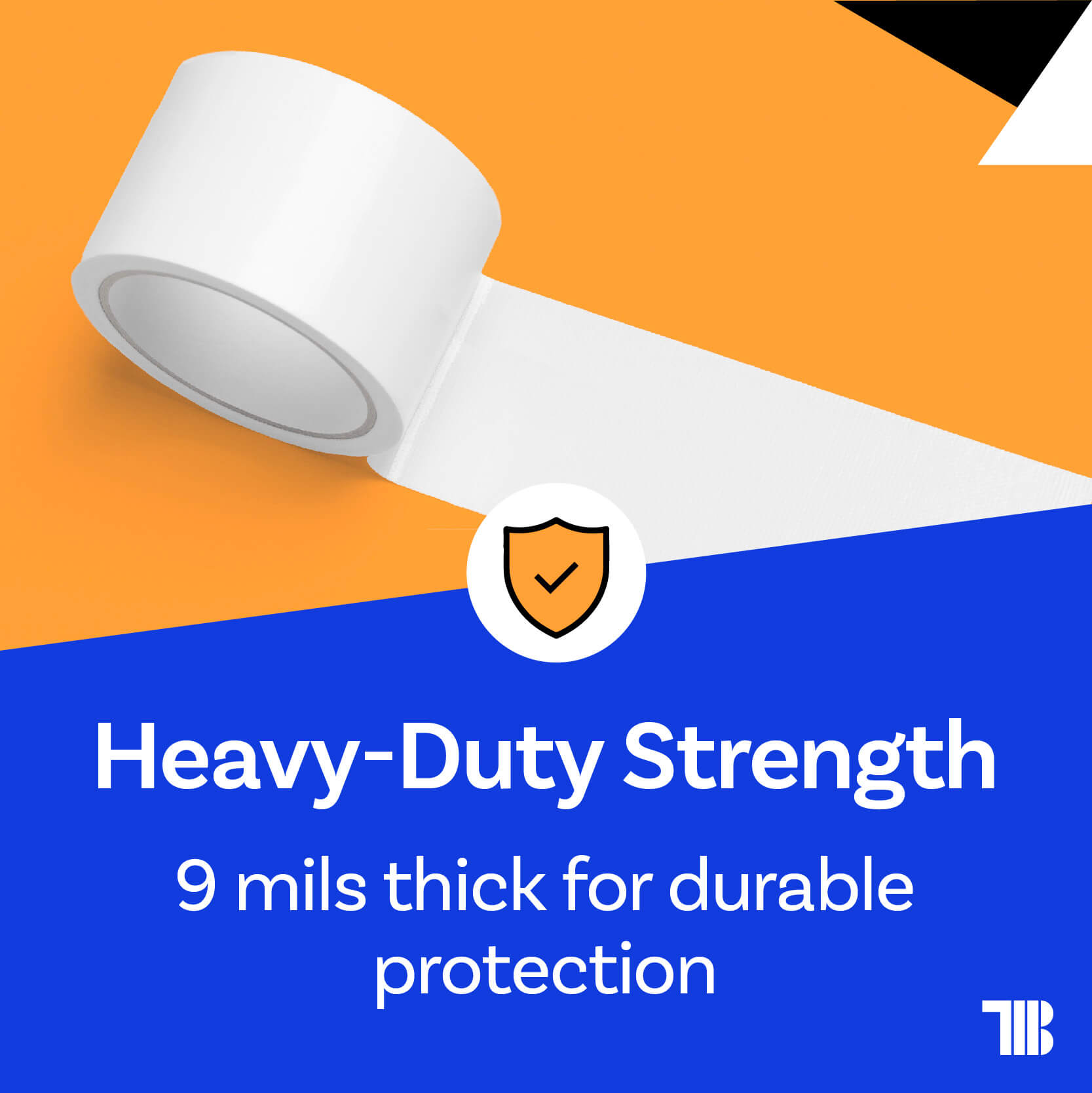 9 mil thick polyethylene tape