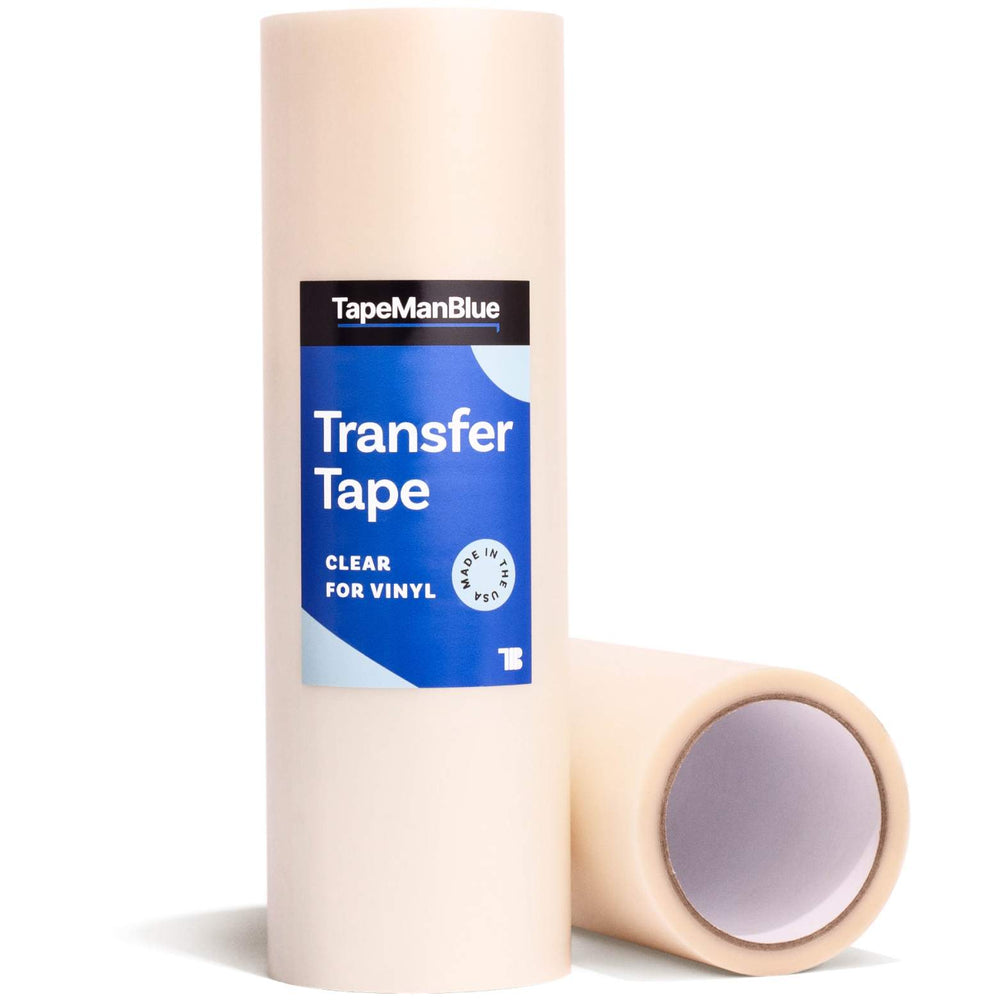 TapeManBlue 24 inch x 100 Yard Roll of Vinyl Transfer Tape Paper